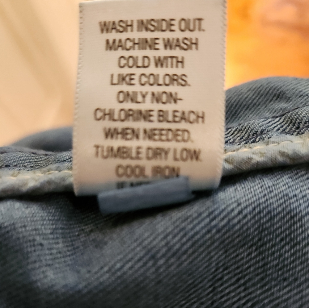 Sonoma Blue Denim Jacket with Button Front -XL - Picture 4 of 11